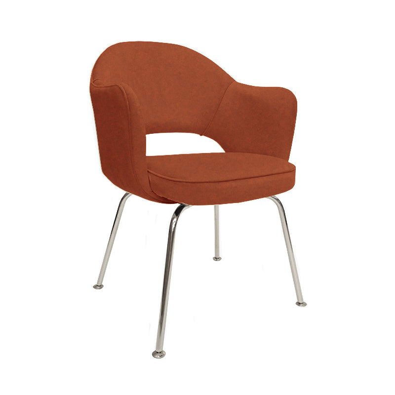 Silla Saarinen Arm Tubular Eco cuero